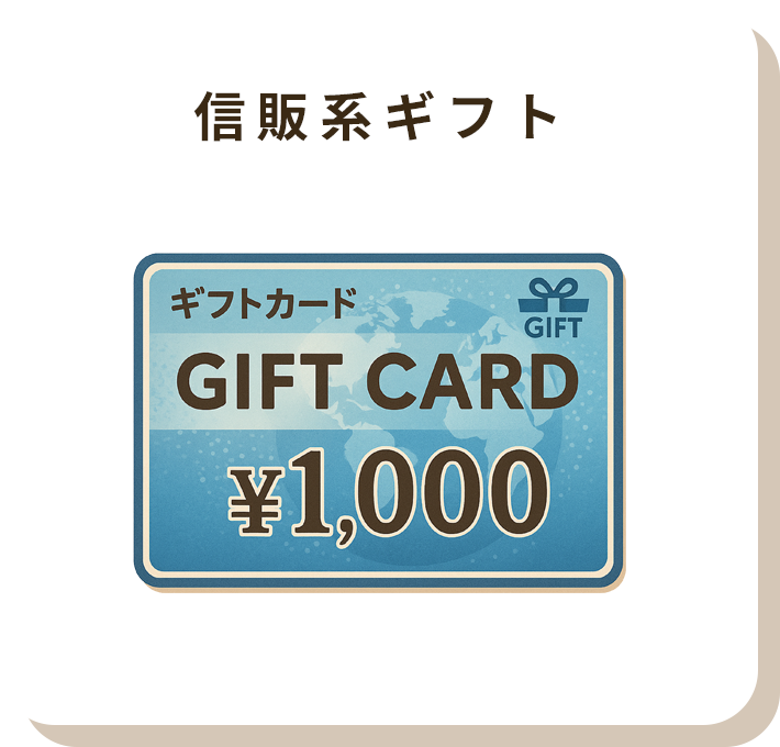 信販系ギフト